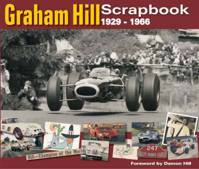 Book cover for Graham Hill Scrapbook 1929 -1966
