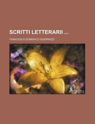 Book cover for Scritti Letterarii