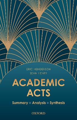 Book cover for Academic Acts