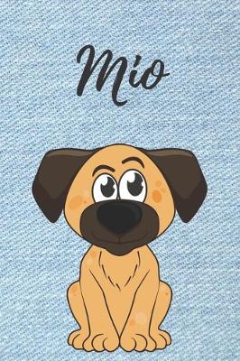 Book cover for Mio Hund-Malbuch / Notizbuch Tagebuch