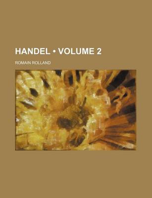 Book cover for Handel (Volume 2)