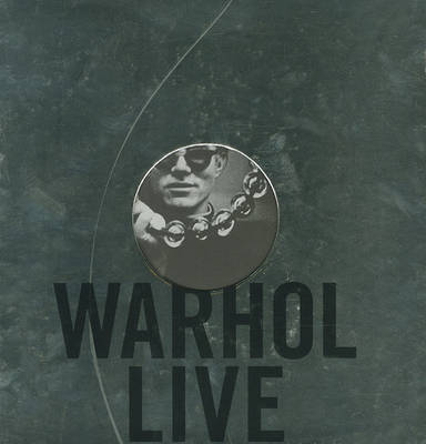 Book cover for Andy Warhol Live