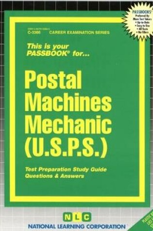Cover of Postal Machines Mechanic (U.S.P.S.)