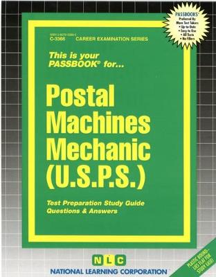 Book cover for Postal Machines Mechanic (U.S.P.S.)