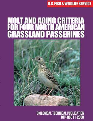 Book cover for Molt and Aging Criteria for Four North American Grassland Passerines