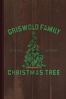 Book cover for Griswold Family Christmas Tree Vintage Journal Notebook