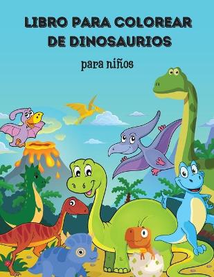 Book cover for Libro de Colorear de Dinosaurios