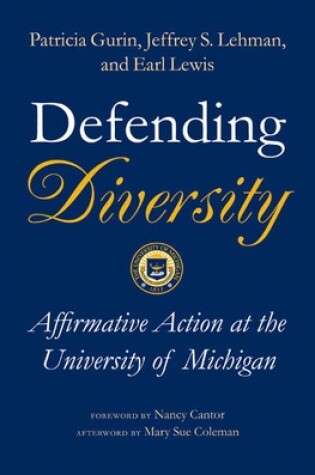 Cover of Defending Diversity