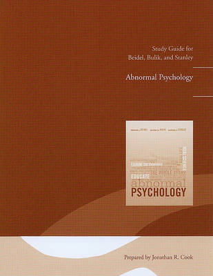 Book cover for Study Guide for Abnormal Psychology