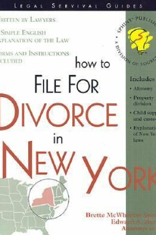 Cover of How to File for Divorce in New York