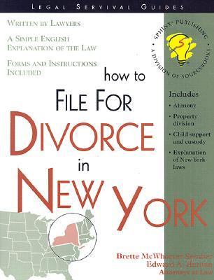 Book cover for How to File for Divorce in New York