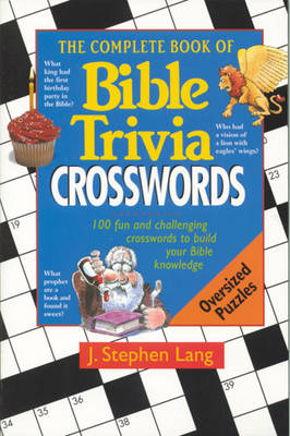 Book cover for Complete Book of Bible Trivia Crosswords