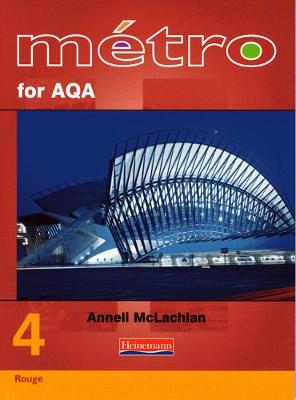 Book cover for Metro 4 for AQA Higher Student Book