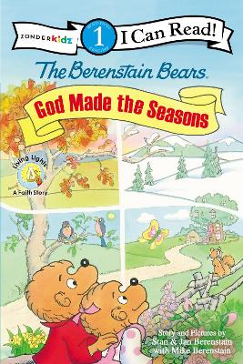 Book cover for The Berenstain Bears, God Made the Seasons