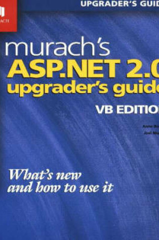 Cover of Murach's ASP.NET 2.0 Upgrader's Guide