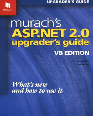 Book cover for Murach's ASP.NET 2.0 Upgrader's Guide