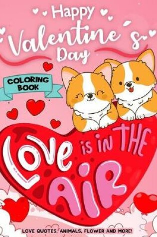 Cover of Happy Valentine's Day Coloring Book