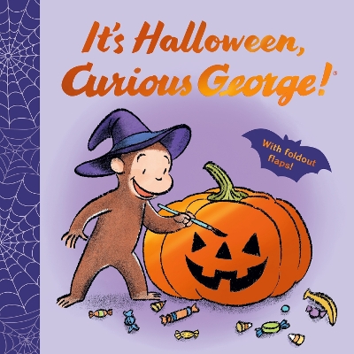 Book cover for It’s Halloween, Curious George!