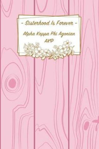 Cover of Sisterhood Journal Alpha Kappa Phi Agonian