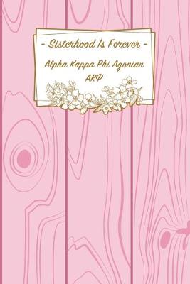 Book cover for Sisterhood Journal Alpha Kappa Phi Agonian