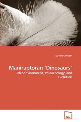 Book cover for Maniraptoran "Dinosaurs"