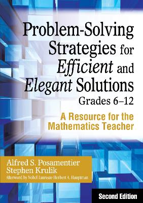 Book cover for Problem-Solving Strategies for Efficient and Elegant Solutions, Grades 6-12