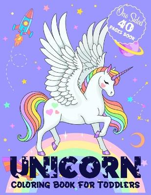 Book cover for Unicorn Coloring Book for Toddlers