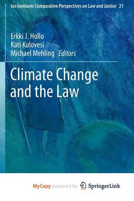 Cover of Climate Change and the Law