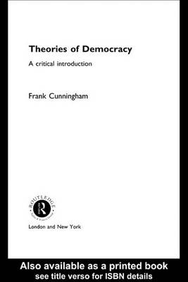 Cover of Theories of Democracy