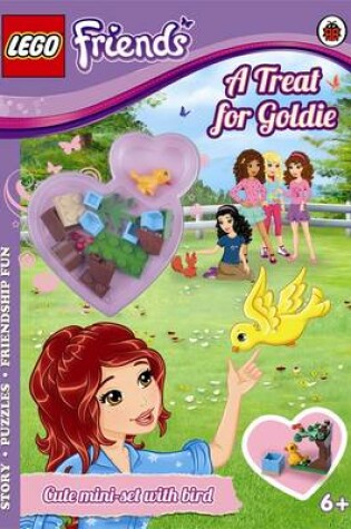 Cover of Lego Friends: A Treat For Goldie: Activity Book With Mini-Set