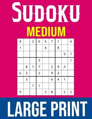 Book cover for Sudoku Medium Large Print