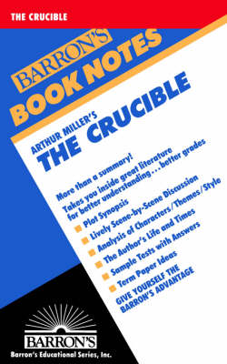 Book cover for Arthur Miller's The Crucible