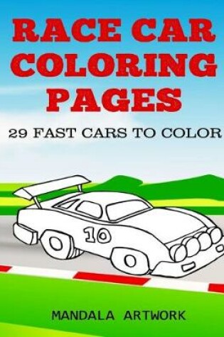 Cover of Race Car Coloring Pages