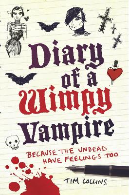 Book cover for Diary of a Wimpy Vampire