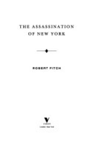 Cover of The Assassination of New York