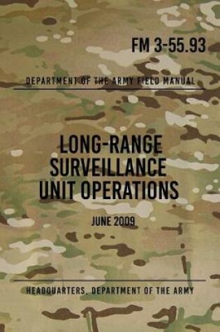 Cover of FM 3-55.93 Long-Range Surveillance Unit Operations