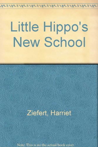 Book cover for Little Hippo's New School