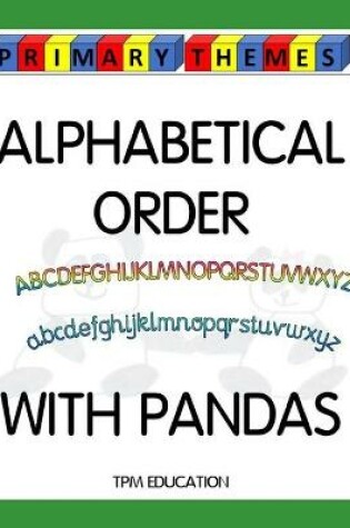 Cover of Alphabetical Order with Pandas
