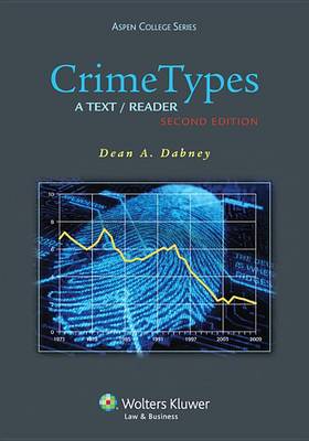 Book cover for Crime Types