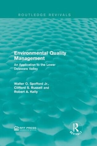 Cover of Environmental Quality Management