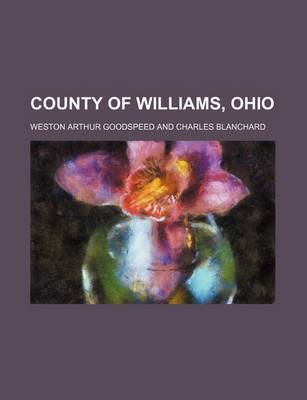 Book cover for County of Williams, Ohio