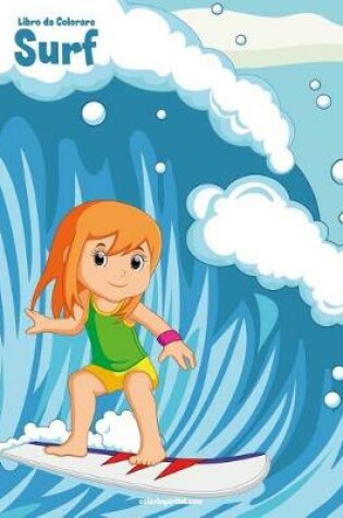 Cover of Surf Libro da Colorare 1