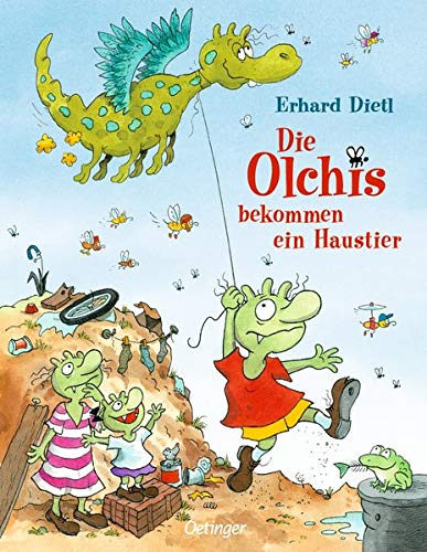 Book cover for Die Olchis bekommen ein Haustier