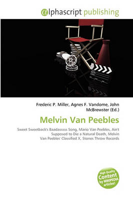 Book cover for Melvin Van Peebles