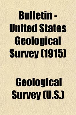 Book cover for Bulletin - United States Geological Survey Volume 596