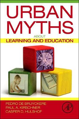 Book cover for Urban Myths about Learning and Education