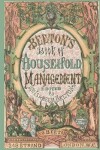 Book cover for Beeton's Book of Household Management; Edited by Mrs. Isabella Beeton; 248 Strand London.W.C.; S.O. Beeton