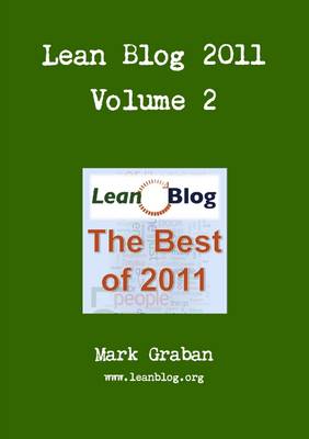 Book cover for Best of Lean Blog 2011, Volume 2