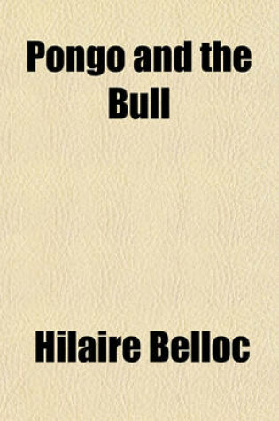 Cover of Pongo and the Bull