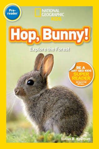 Book cover for National Geographic Readers: Hop, Bunny!